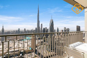 Downtown Views 3 BR W Nanny Full Burj Khalifa View Connected to Dubai Mall